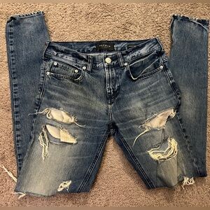 Pacsun men’s stacked skinny jeans